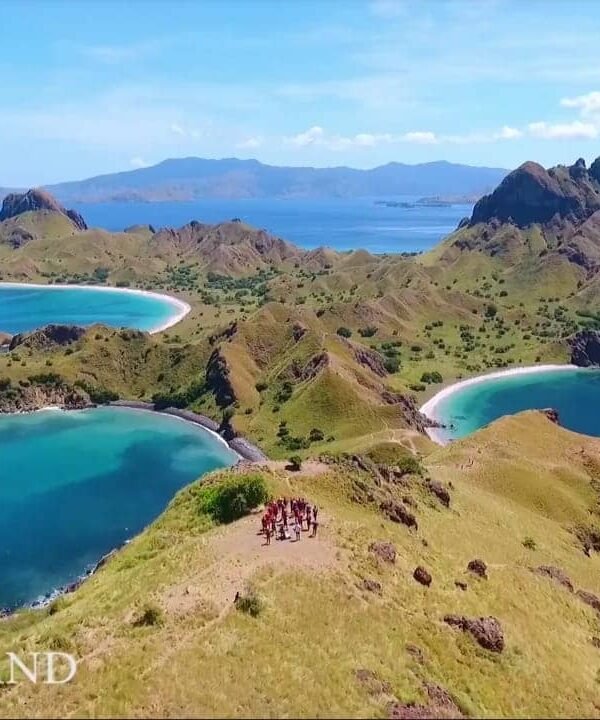hiking in Komodo and Flores